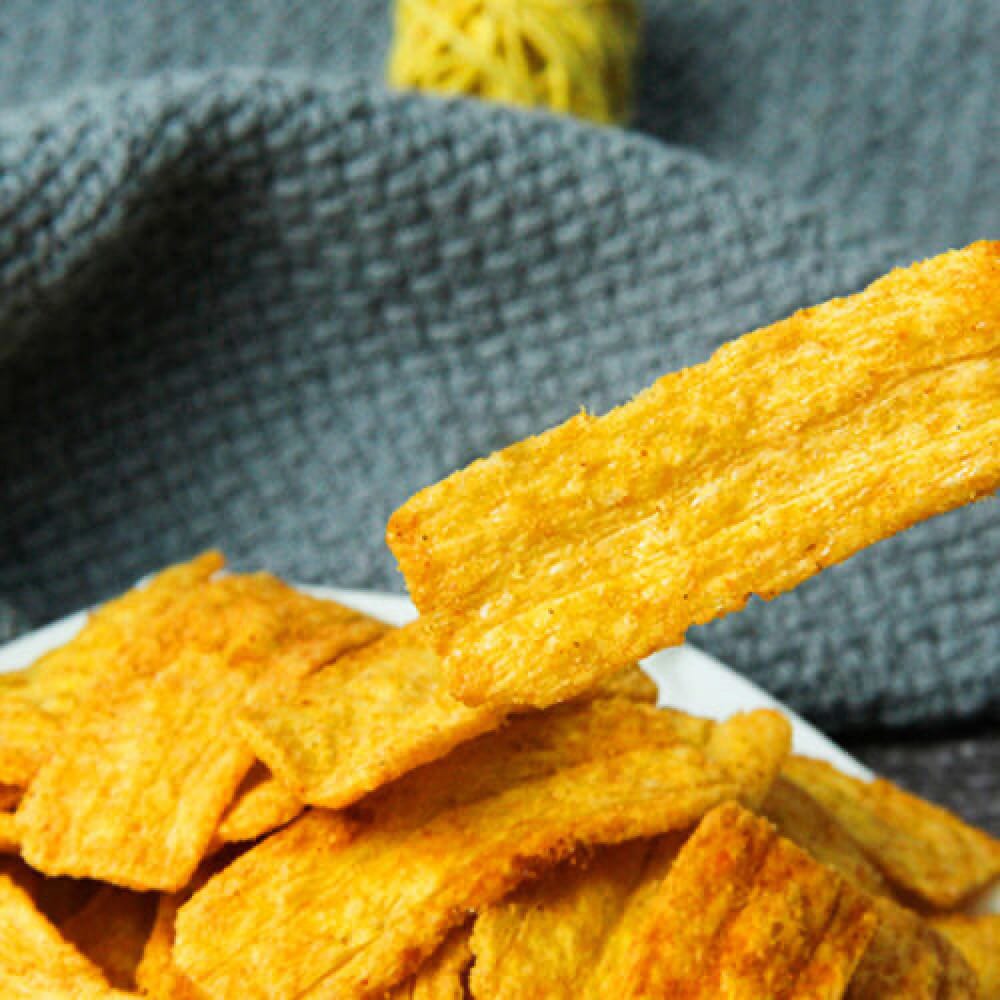 Wuming Xiaozu Crispy Rice Crackers - Crab Roe Flavor, 210g - Image 3