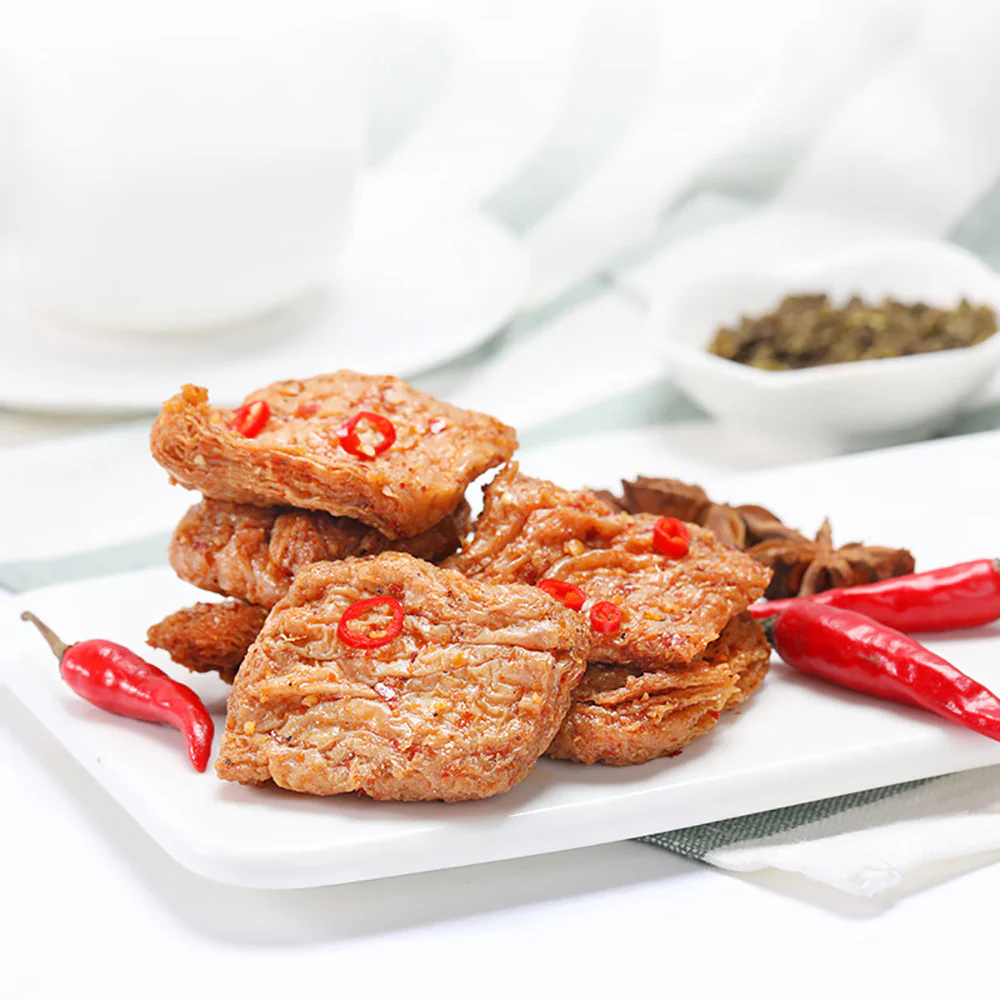 Wuxianzai Spicy Chicken Flavored Vegetarian Meat - 108g - Image 5