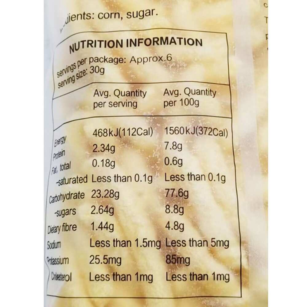 Wuzhao Crispy Corn Finger Snacks 180g - Image 2
