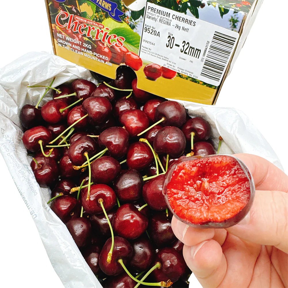 WVF Export Premium Regina Cherries 30-32mm Gift Box 2kg - Image 2