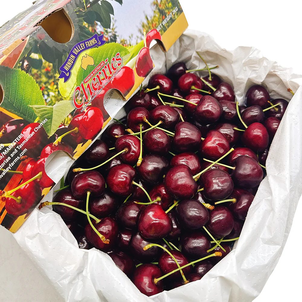 WVF Export Premium Regina Cherries 30-32mm Gift Box 2kg - Image 3