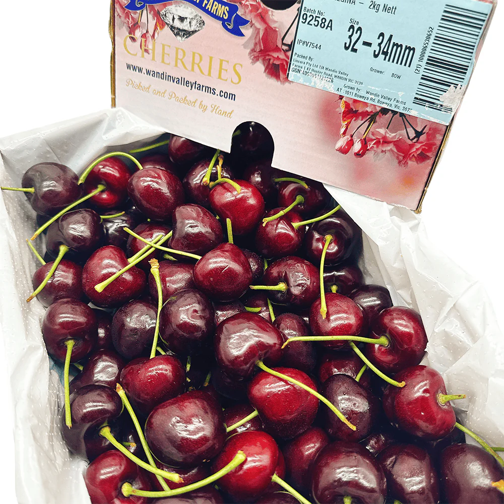WVF Premium Export Grade Regina Cherries 32-34mm Gift Box 2kg - Image 4