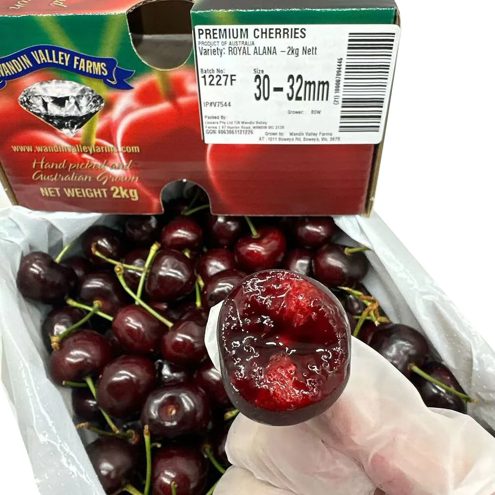WVF Royal Alana Australian Cherries Gift Box 30–32mm – 2kg - Image 4