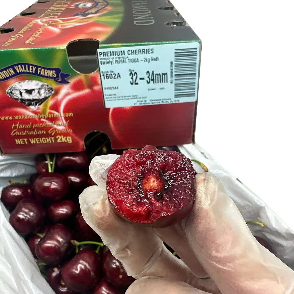 WVF Royal Tioga Cherries 32–34mm – 2kg Gift Box - Image 5