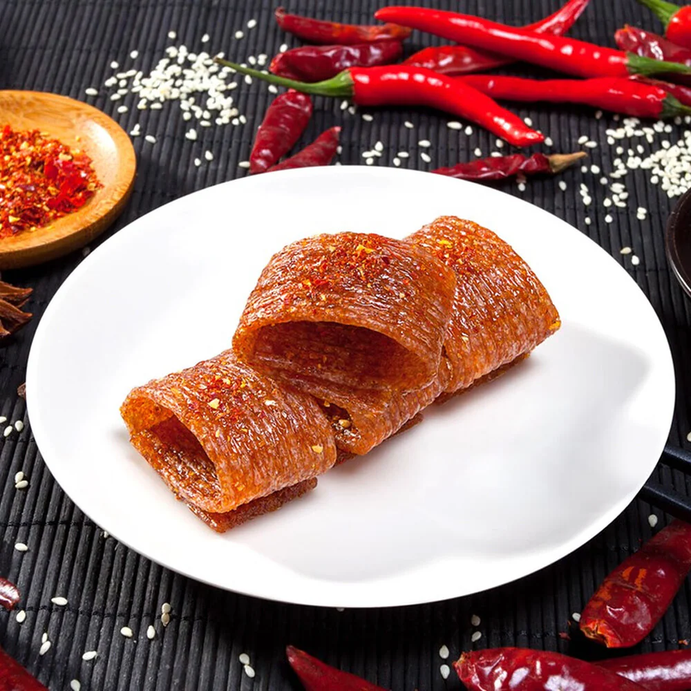 Xiange Spicy Vegetarian Beef Strips 60g - Image 2