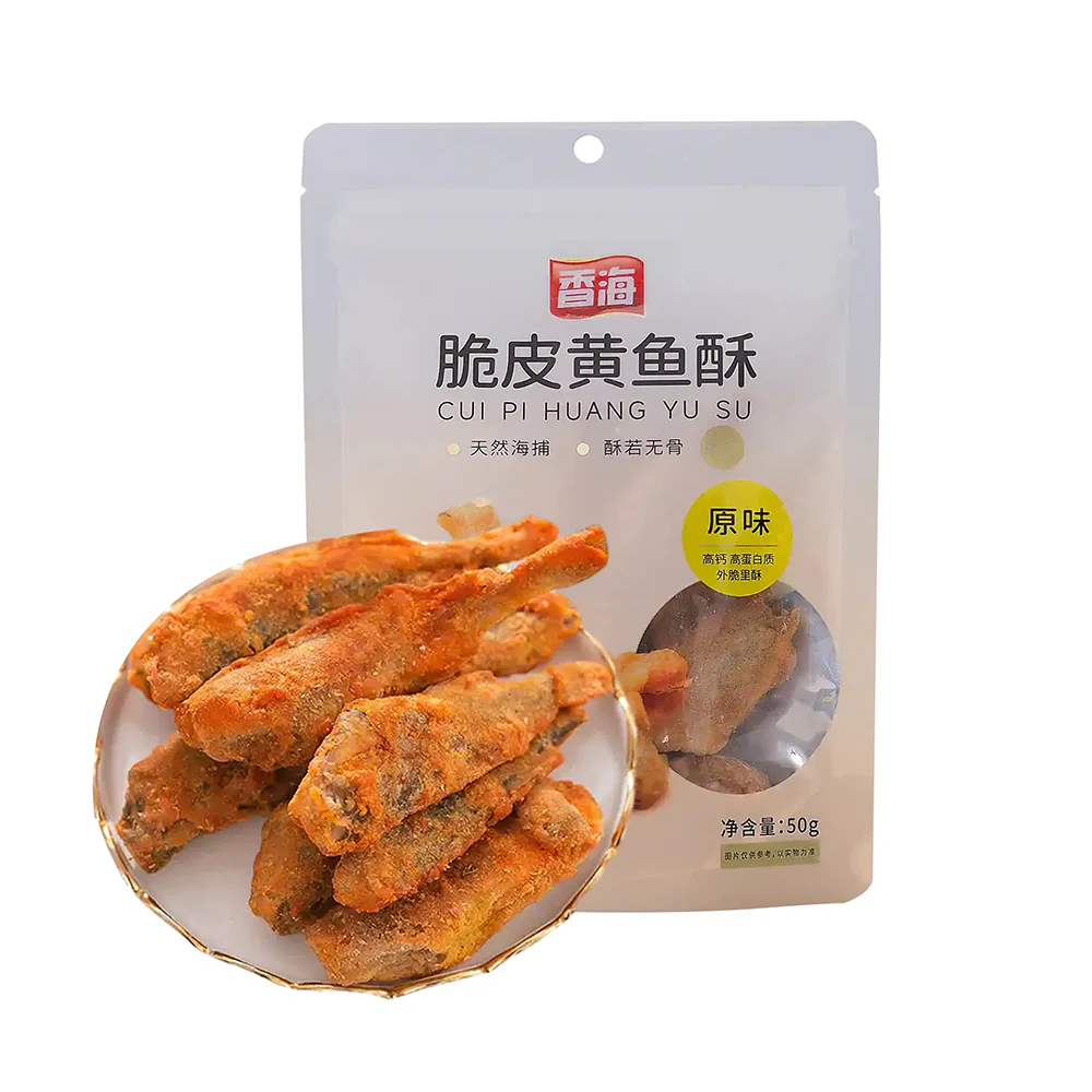 Xianghai Crispy Yellow Croaker Snack - Original Flavor, 50g