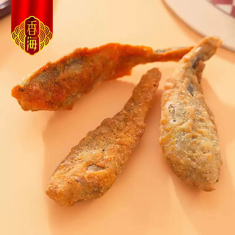 Xianghai Crispy Yellow Croaker Snack - Spicy Flavor, 50g - Image 4