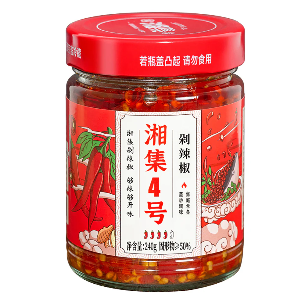 Xiangji No.4 Chopped Chili Sauce - 240g