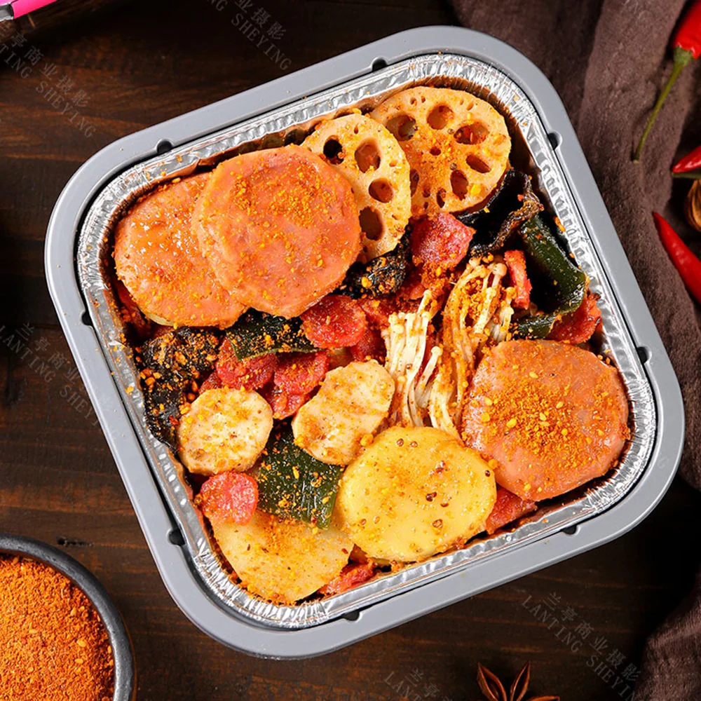Xiangjuhuan Cantonese Sausage Oden Set - Zibo BBQ Flavor - Self-Heating Pot - 285g - Image 3