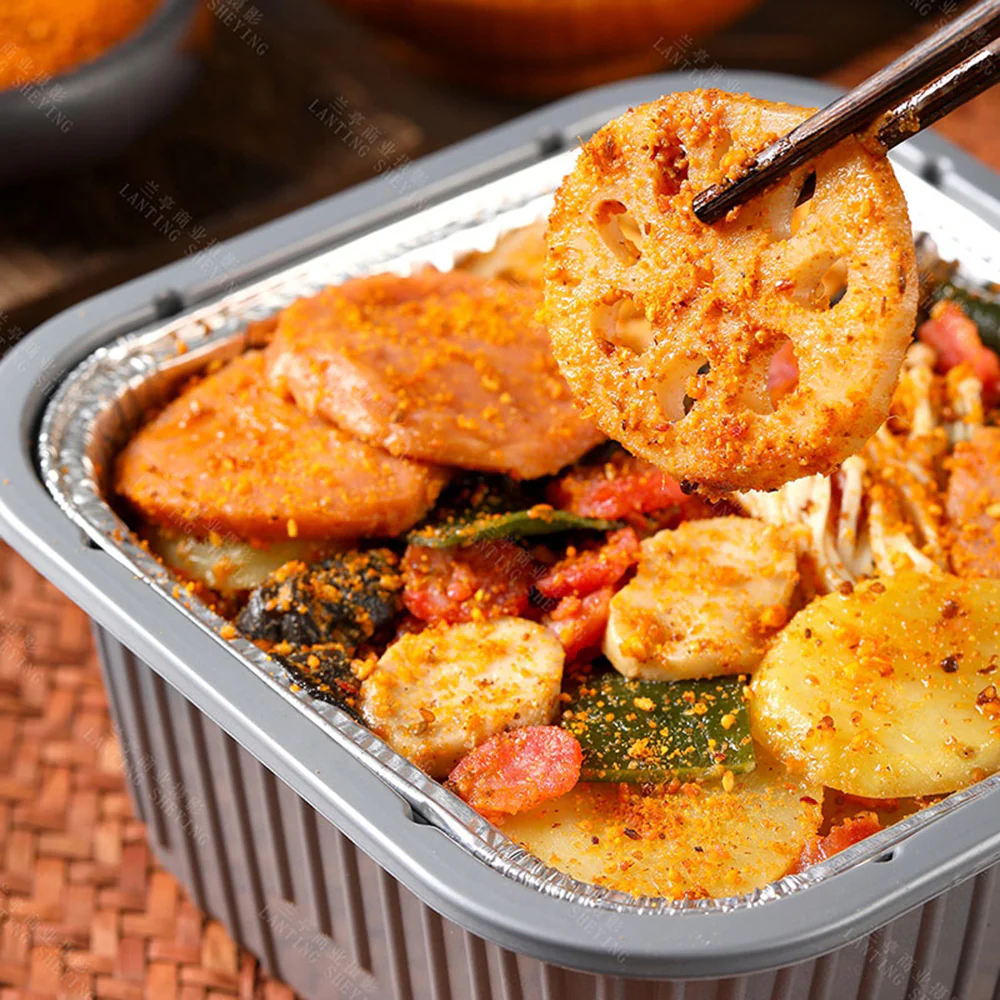Xiangjuhuan Cantonese Sausage Oden Set - Zibo BBQ Flavor - Self-Heating Pot - 285g - Image 4