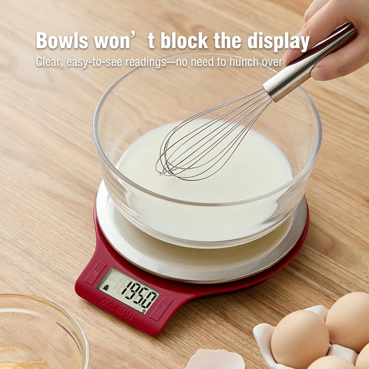 Xiangshan Kitchen Digital Scale - Green, Rechargeable - Image 3