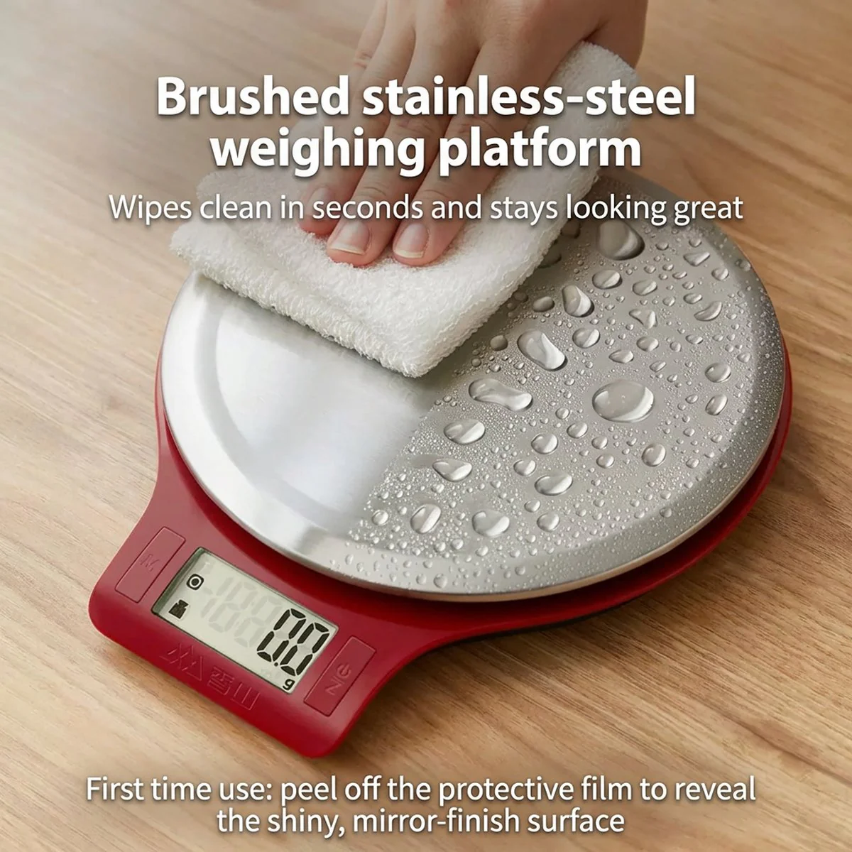 Xiangshan Kitchen Digital Scale - Green, Rechargeable - Image 4