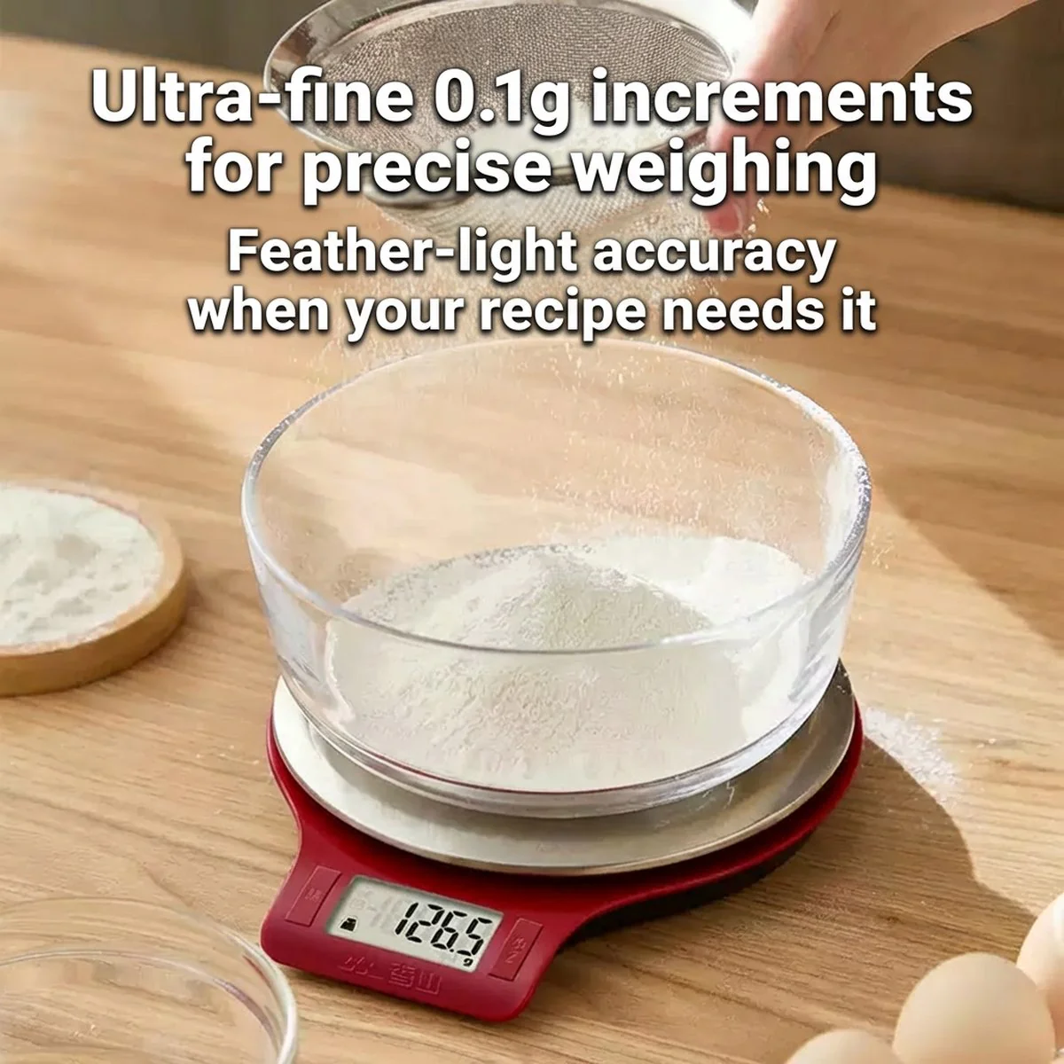 Xiangshan Kitchen Digital Scale - Green, Rechargeable - Image 5