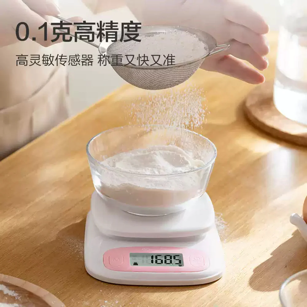 Xiangshan Kitchen Digital Scale - Sky Blue, Rechargeable - Image 4