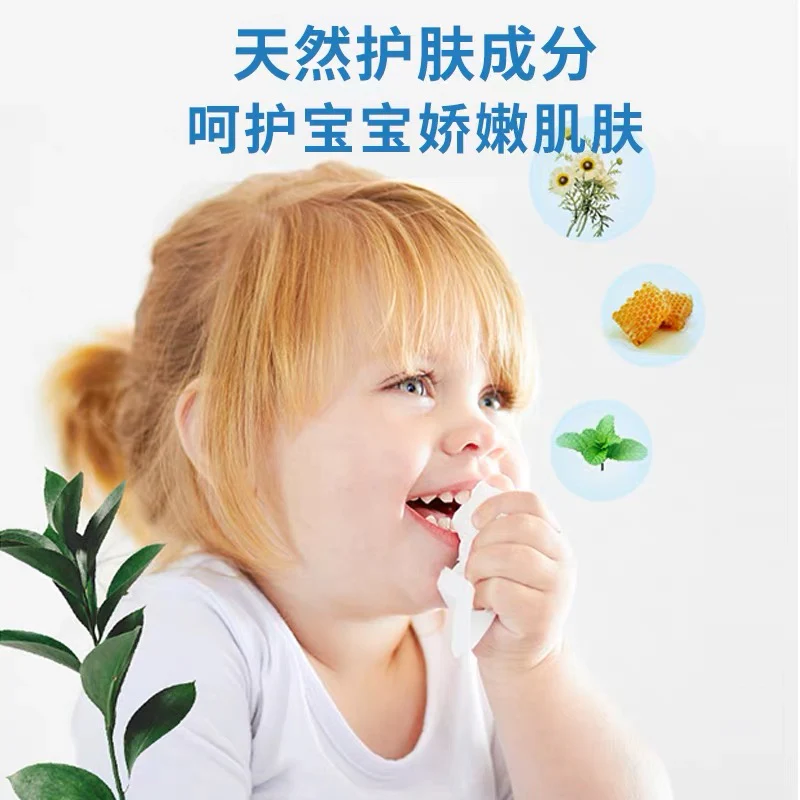 Xiao Ding Dong Baby Hand and Mouth Wipes - 80 Sheets - Image 2