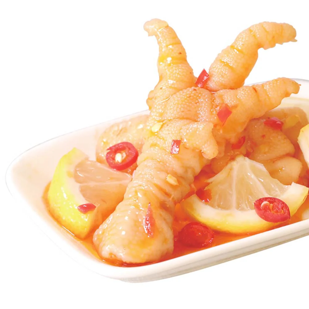 Xiao Hu Duck Spicy Boneless Chicken Claw Snack with Lemon Taste - 90g - Image 3