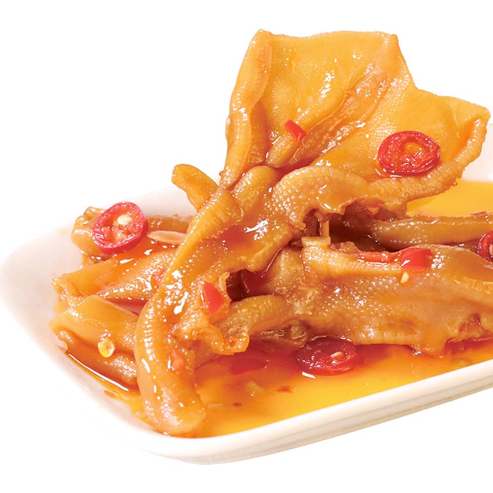 Xiao Hu Duck Spicy Boneless Duck Claw Snack - 75g - Image 3