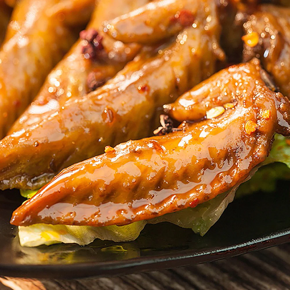 Xiao Hu Duck Spicy Chicken Wing Tips - 108g - Image 2