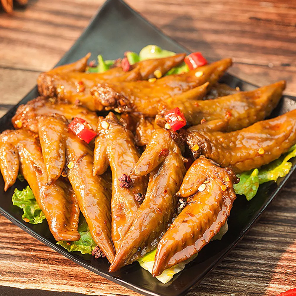 Xiao Hu Duck Spicy Chicken Wing Tips - 108g - Image 4