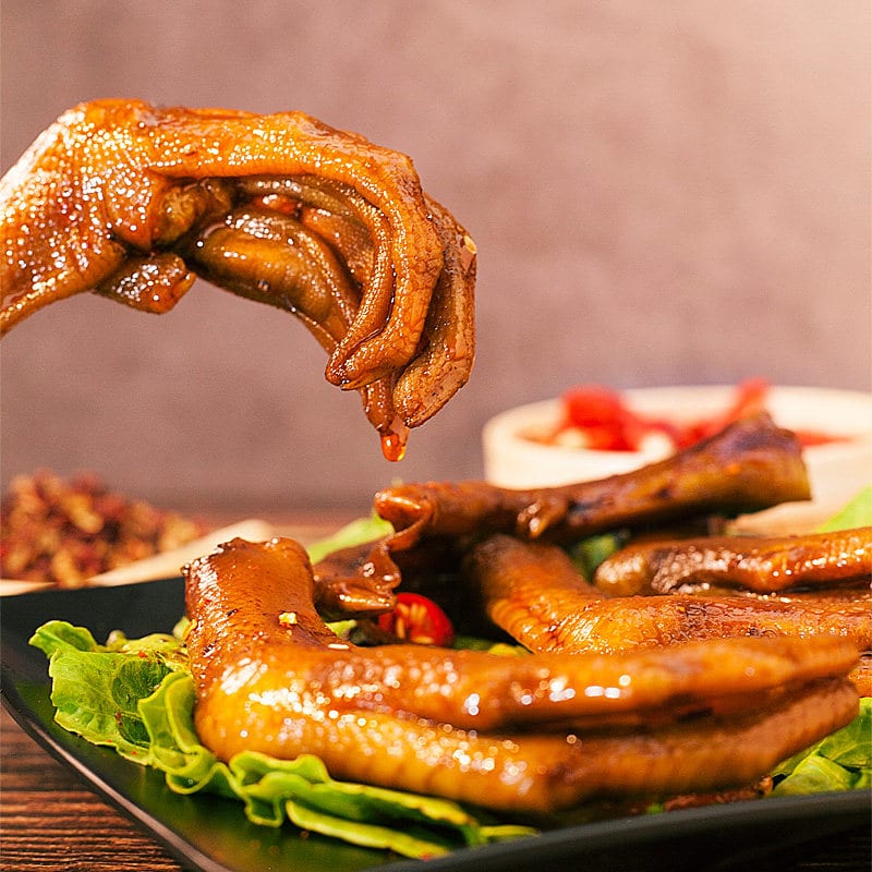 Xiao Hu Duck Spicy Duck Feet - 70g - Image 3