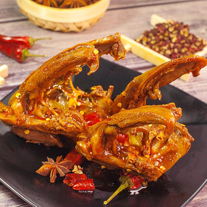 Xiao Hu Duck Spicy Duck Neck Bones - 90g - Image 3