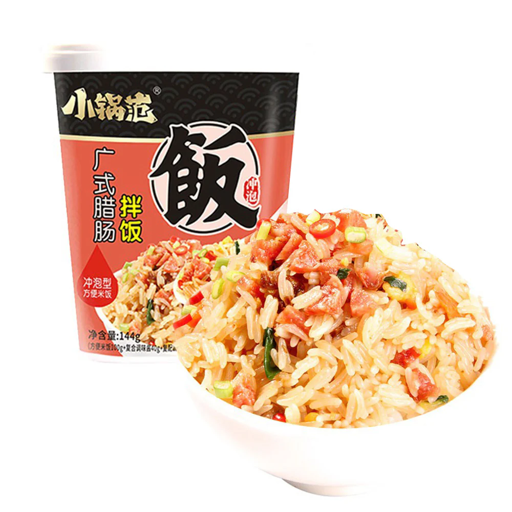Xiaoguofan Instant Rice Meal Cantonese Sausage Flavor - 144g