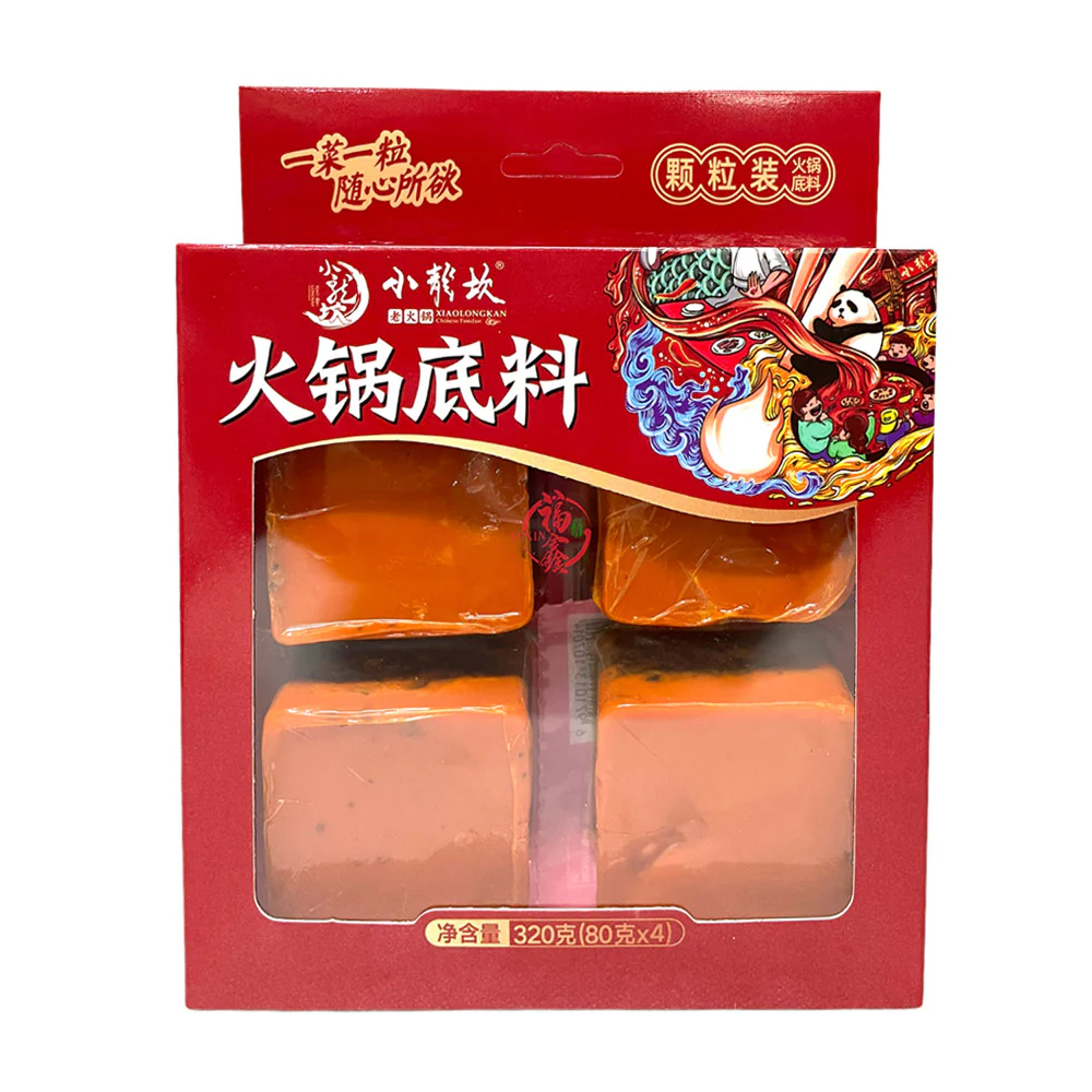 Xiaolongkan Hot Pot Base - 4 Pieces, 320g