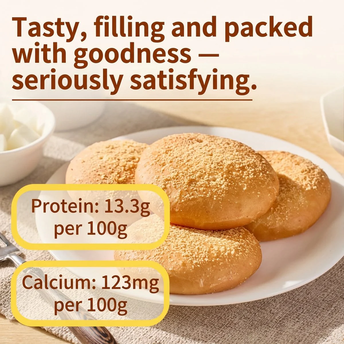 Xibei Frozen Mongolian Cheese Flatbread 160g - Cheesy Stuffed Flatbread - Image 5