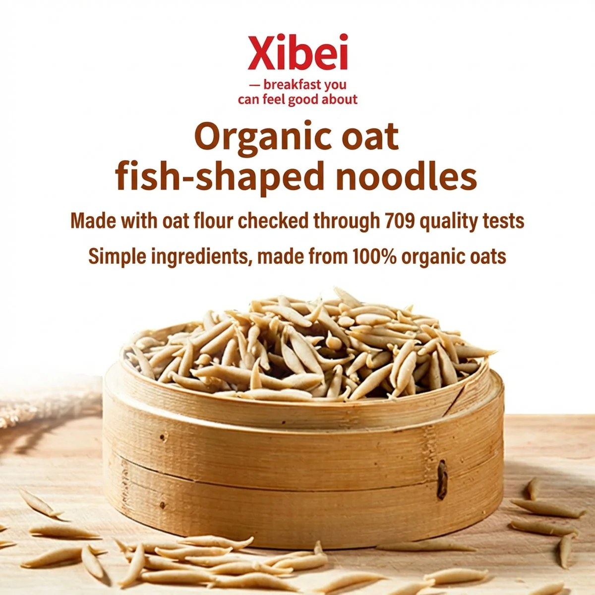 Xibei Kungfu Dishes Frozen Organic Oat Pasta 200g - Youmian Yuyu - Image 2