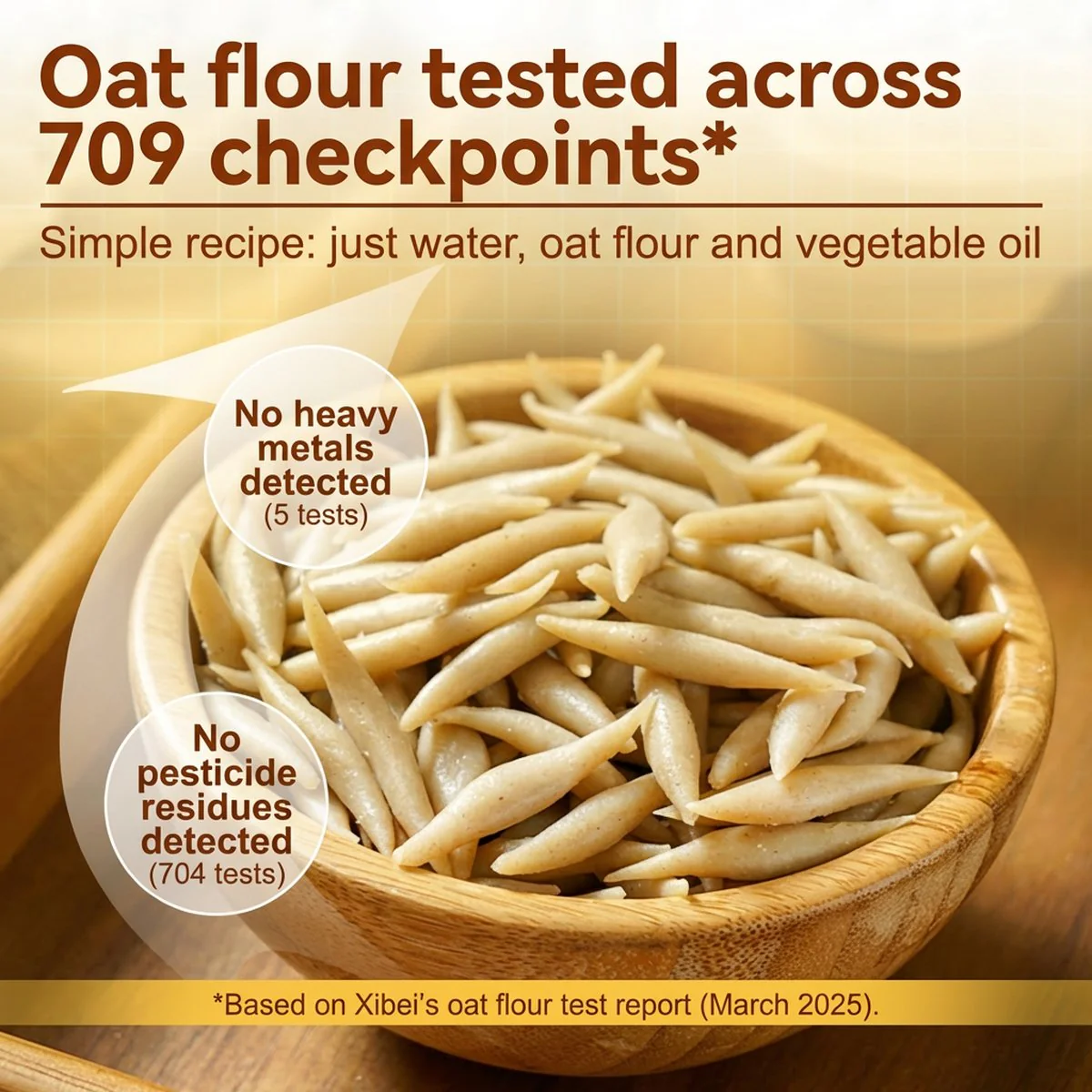 Xibei Kungfu Dishes Frozen Organic Oat Pasta 200g - Youmian Yuyu - Image 4