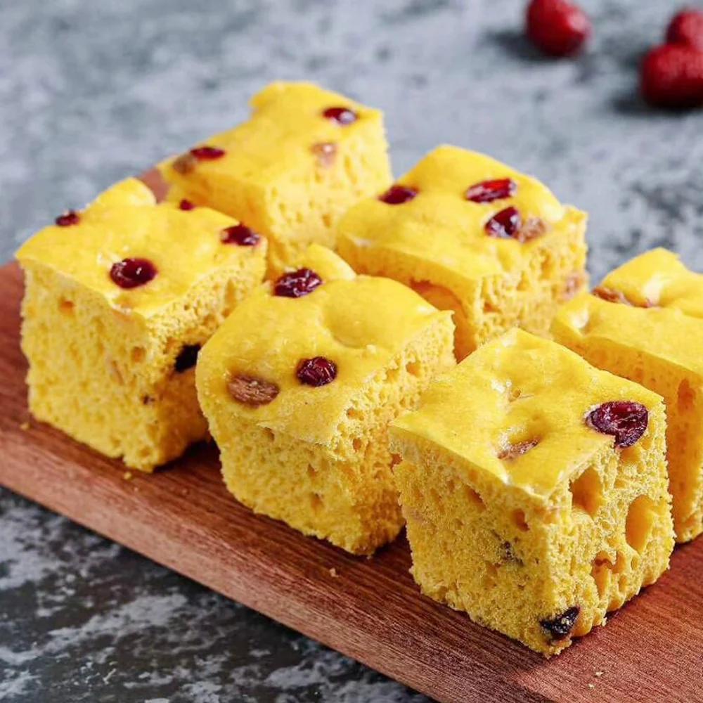 Xibei Kungfu Dishes Frozen Millet Steamed Cake 300g - Chinese Millet Sponge Cake - Image 3