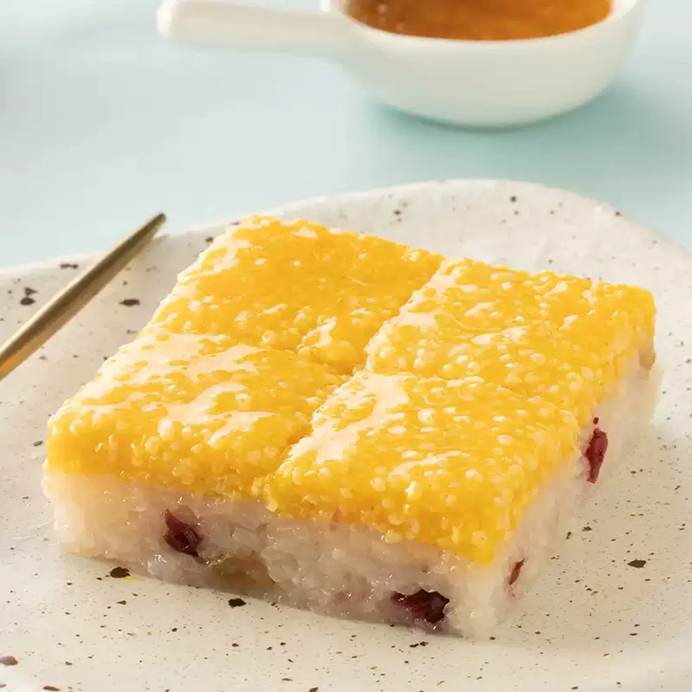 Xibei Kungfu Dishes Frozen Yellow Millet Chilled Cake with Red Dates & Osmanthus 380g - Traditional Chinese Lianggao Dessert - Image 2