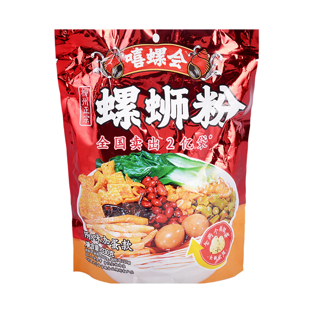 Xiluohui Rich Snail Noodles with Egg - 330g