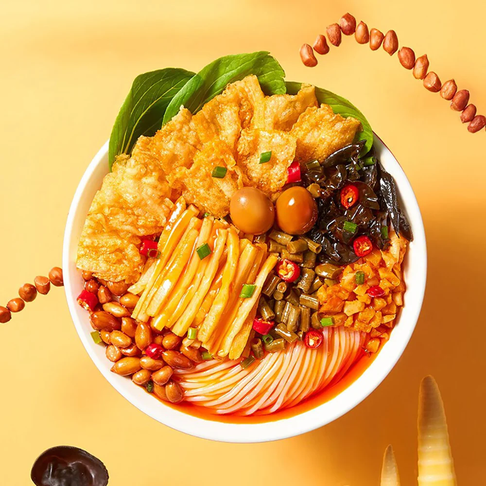 Xiluohui Rich Snail Noodles with Egg - 330g - Image 2