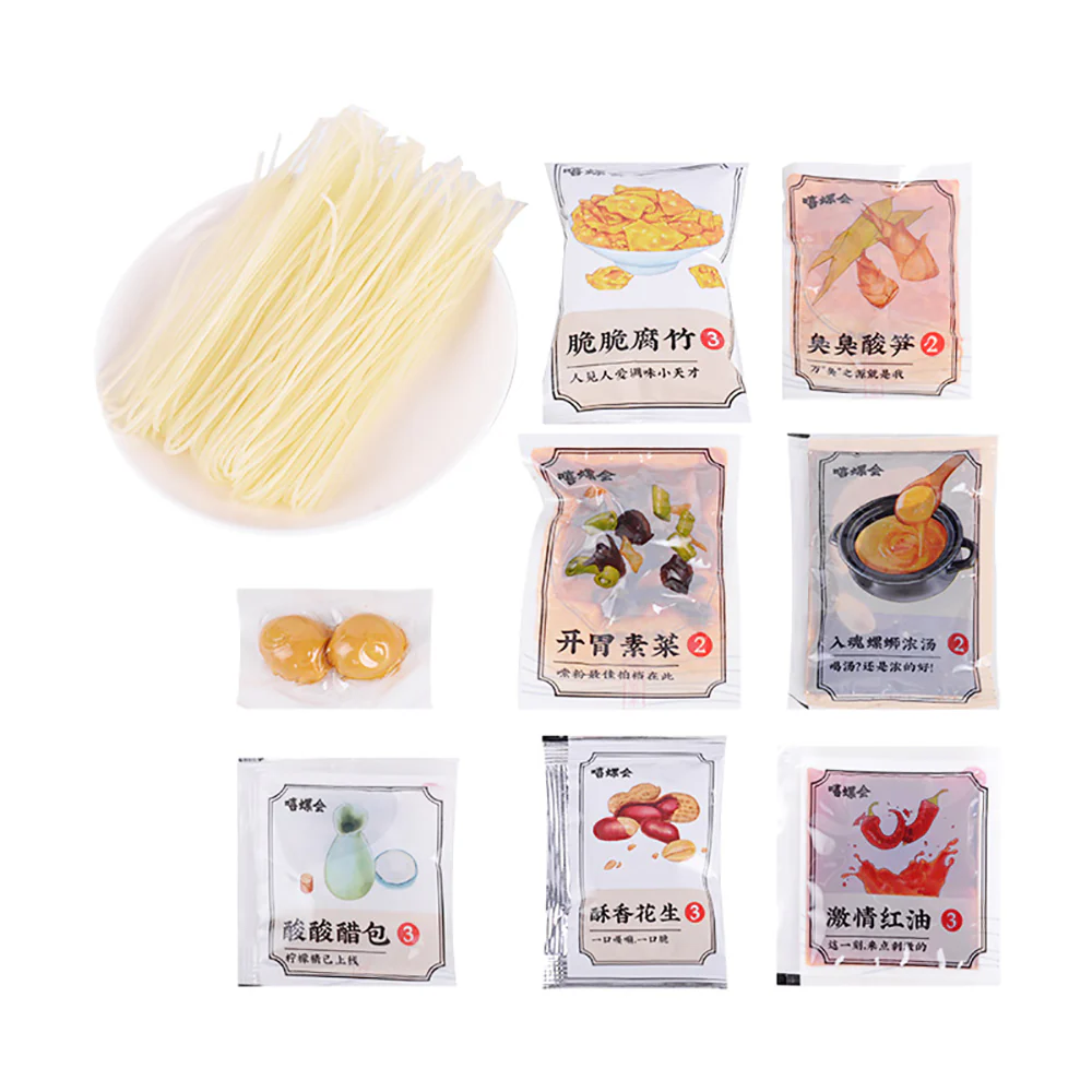 Xiluohui Rich Snail Noodles with Egg - 330g - Image 4