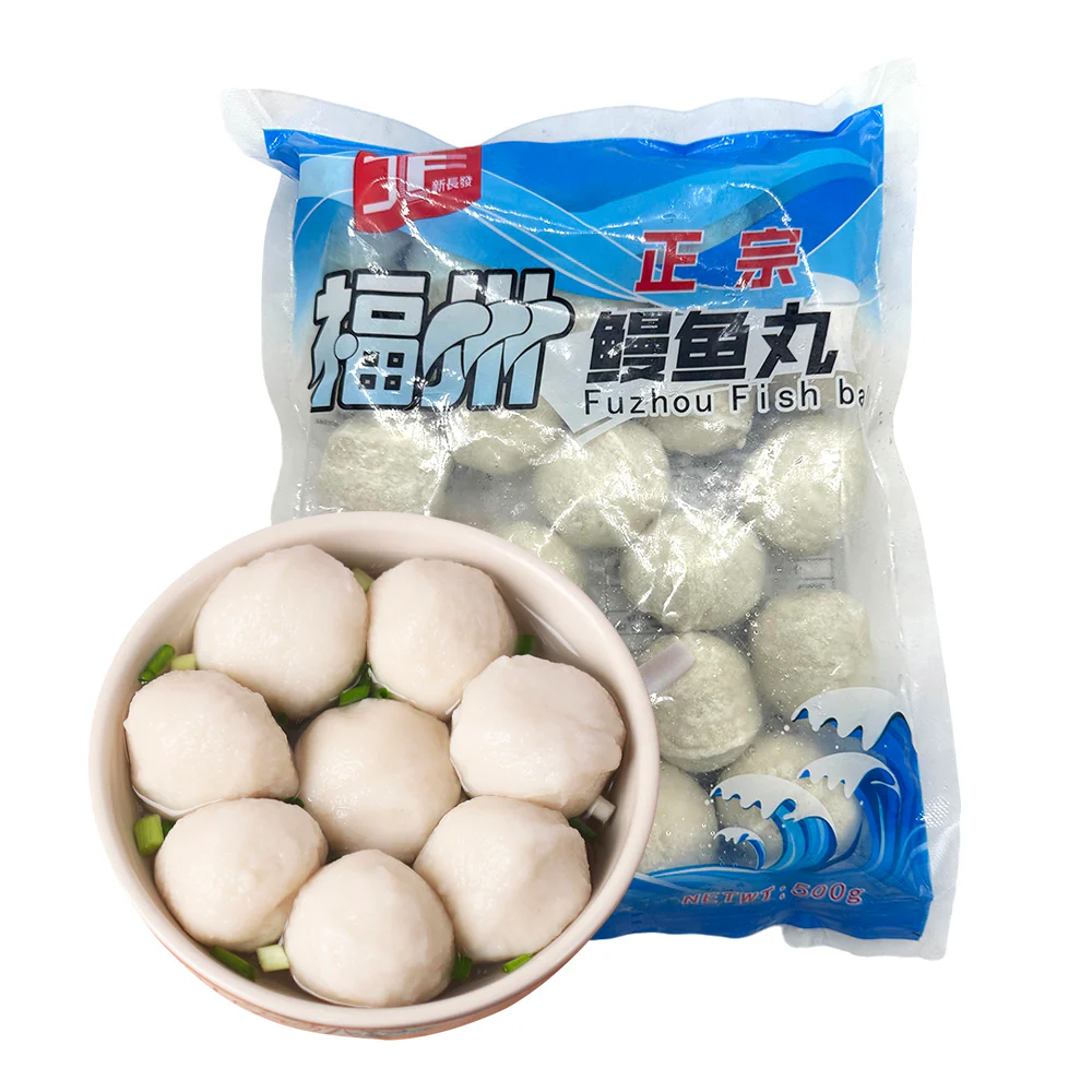 Xin Chang Fa Frozen Fuzhou Eel Fish Balls - 500g