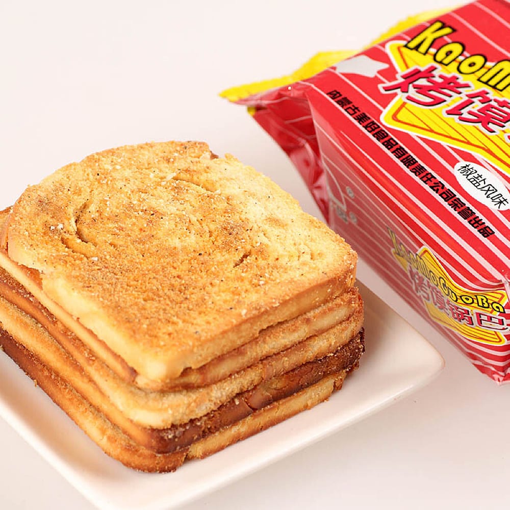 Xinjia Yuan Roasted Bread Chips - Pepper and Salt Flavor, 63g - Image 2