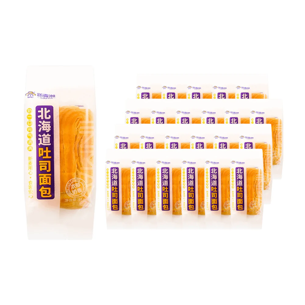 Xinmaichao Hokkaido Milk Toast Bread 85g x 24 Pack