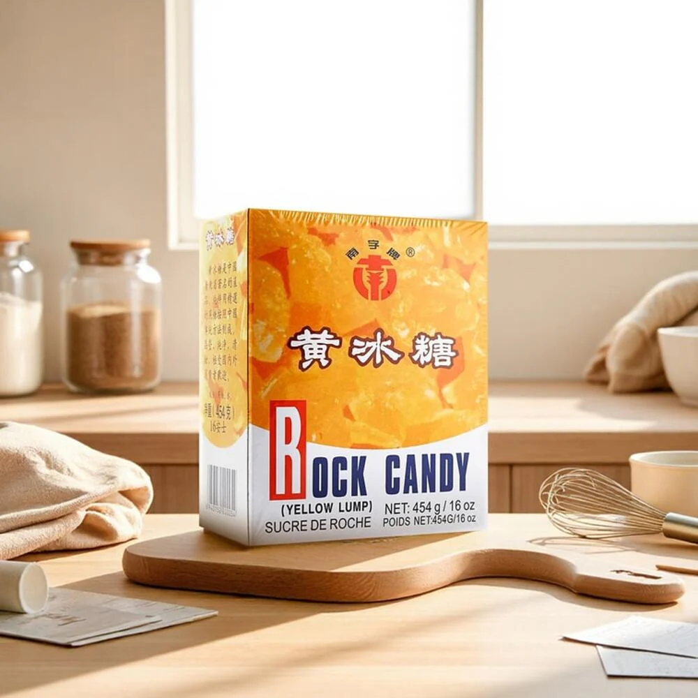 Xinnan Yellow Rock Sugar 454g - Image 2