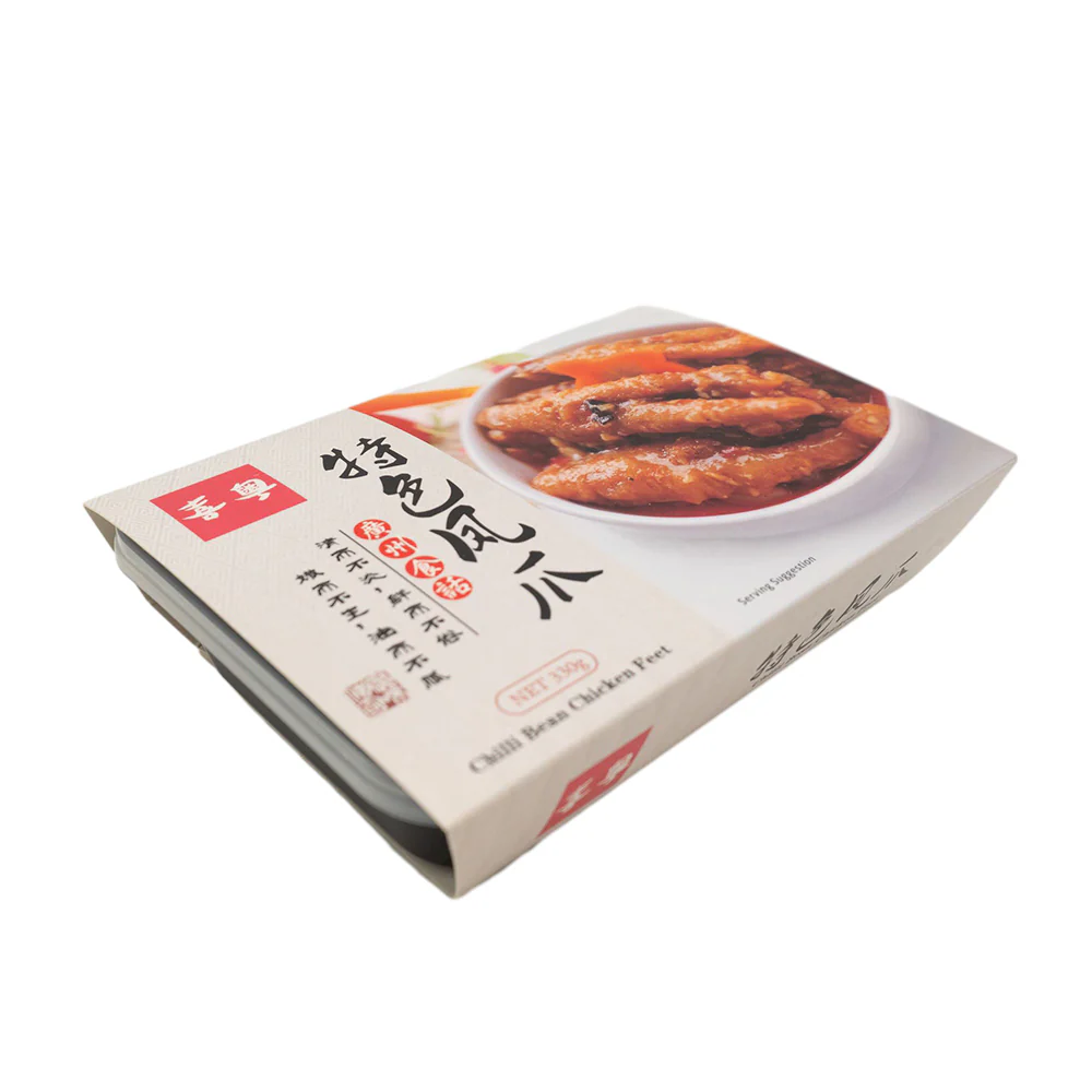 XiYue Frozen Chilli Bean Chicken Feet - 380g - Image 3