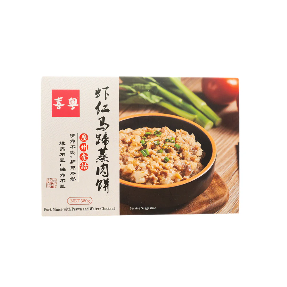 XiYue Frozen Pork and Prawn with Water Chestnut Patty - 380g - Image 2