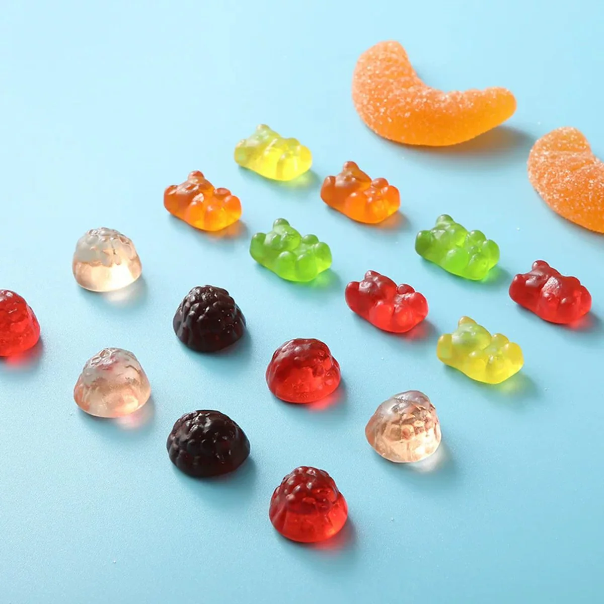 Xu Fuji Fruit Juice Gummies 230g - Mixed Fruit Candy - Image 4