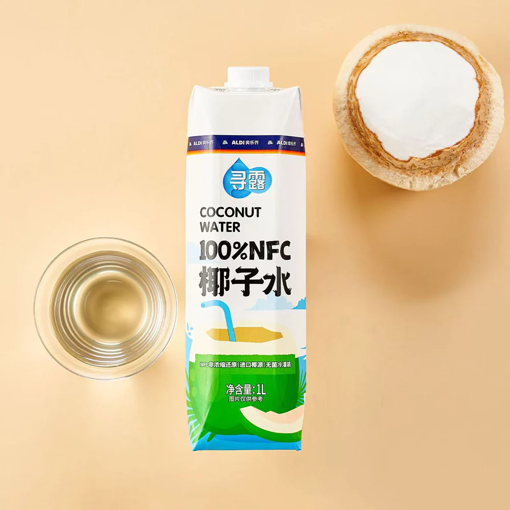 Xunlu 100% NFC Coconut Water 1L – Limited Import - Image 3