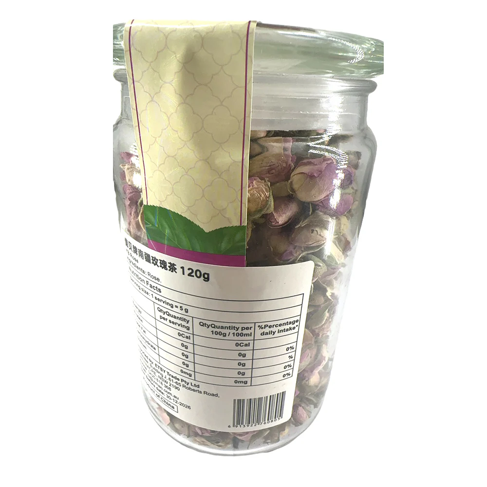 Y&B Brand Rose Tea - 120g - Image 2