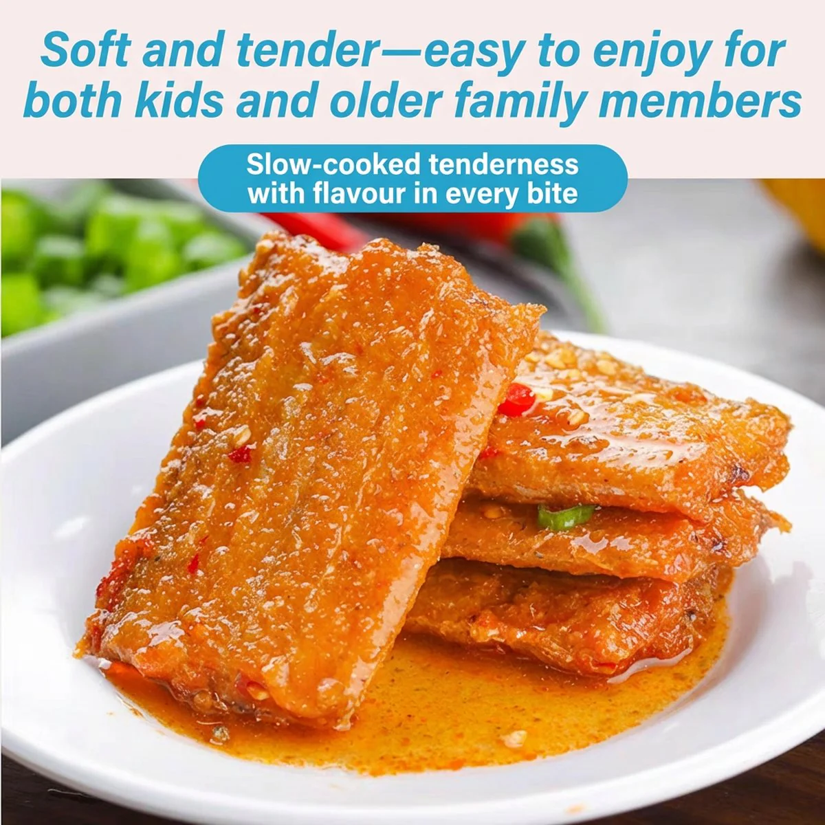 Ya Sheng Zhai Braised Spicy Ribbonfish (Clay-Pot Style) 410g - Hairtail/Beltfish, Ready to Eat - Image 3