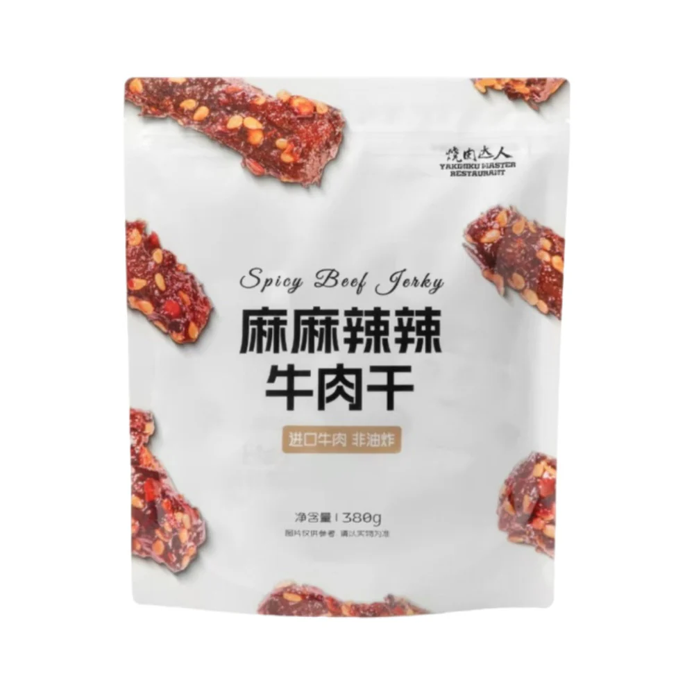 Yakiniku Master Mala Spicy Beef Jerky 380g – Limited Import