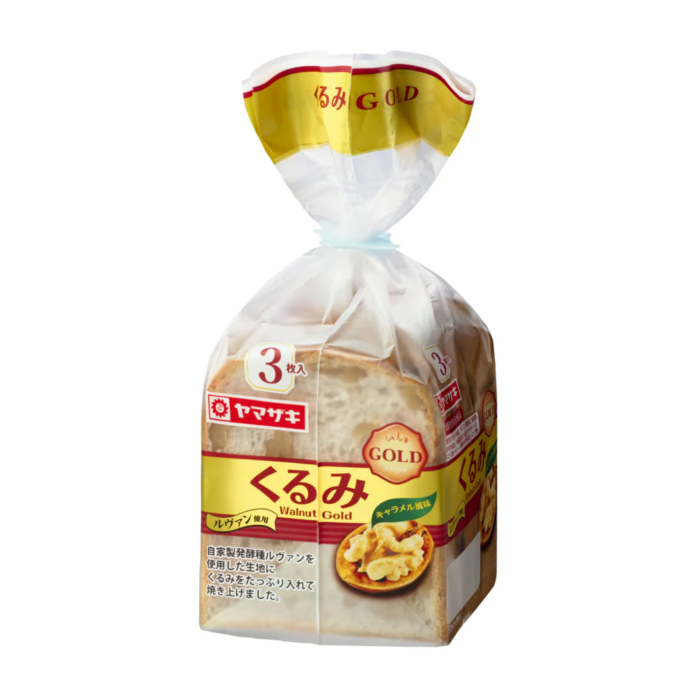 Yamazaki Walnut Gold Bread – 3 Slices 126g