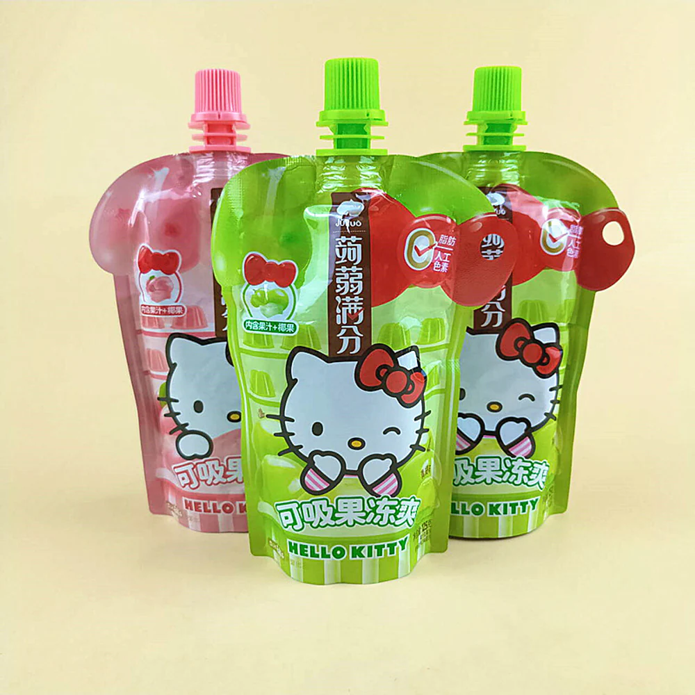 Yan Jin Pu Zi Konjac Jelly, Green Grape Flavor, 125g - Image 3