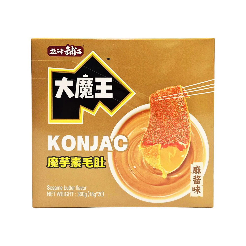 Yan Zhi Puzi Konjac Veggie Tripe – Sesame Sauce Flavour 360g