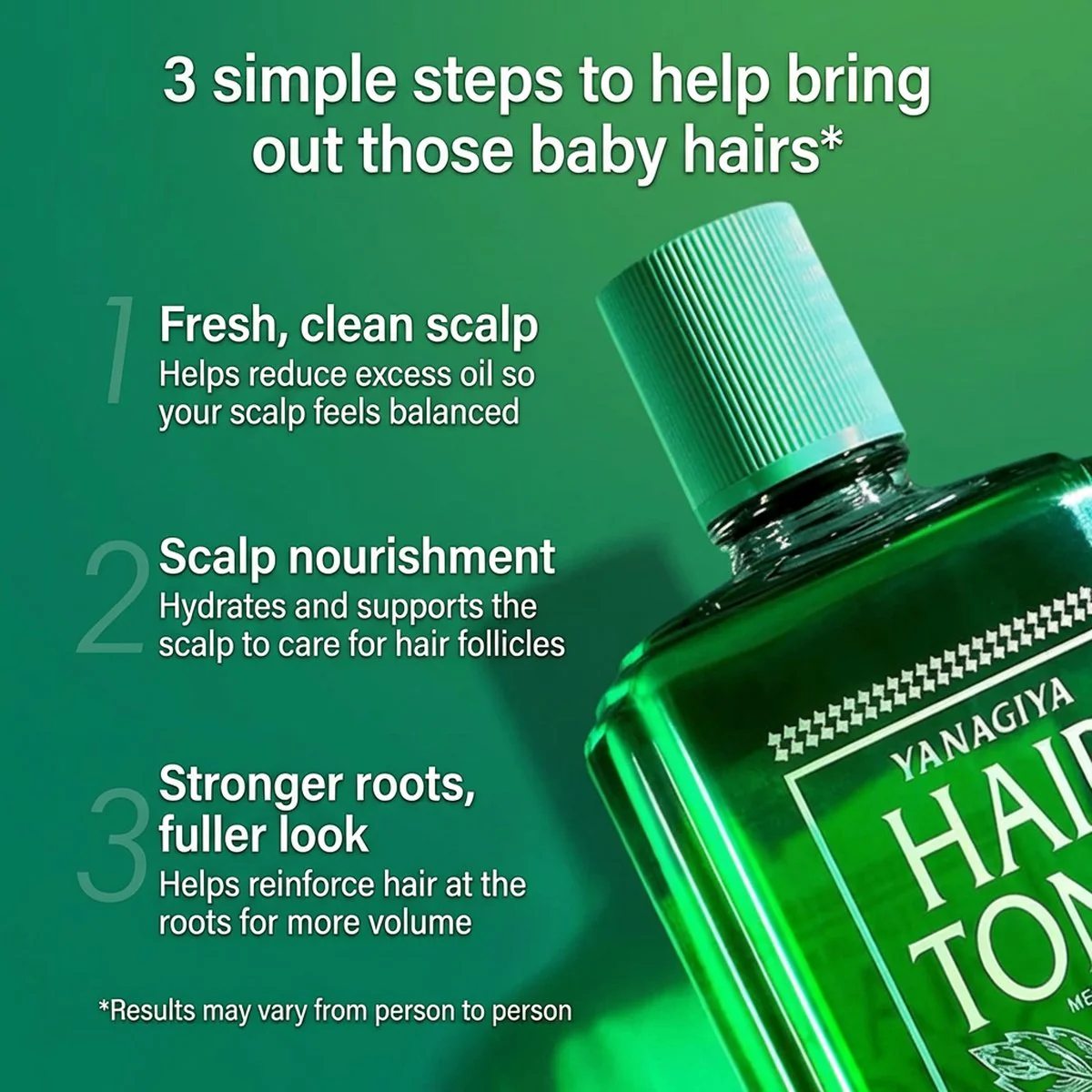 Yanagiya Hair Tonic - 240ml - Image 3